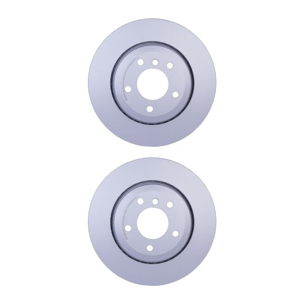 2 Bremsscheiben außenbelüftet Ø 75 mm 21,8 mm HELLA passend für u.a. BMW 3er