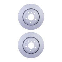 2 Brake Discs externally ventilated Ø 75 mm 21.8...