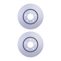 2 Brake Discs externally ventilated Ø 73.5 mm 28...