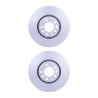 2 Brake Discs externally ventilated Ø 70 mm 25 mm...