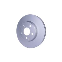 2 Brake Discs internally ventilated Ø 67 mm 28 mm HELLA for e.g. MB E-CLASS