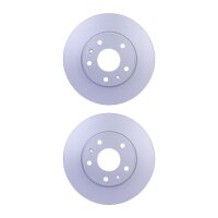 2 Brake Discs internally ventilated Ø 66.1 mm 21...