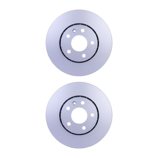 2 Brake Discs externally ventilated Ø 72 mm 28 mm HELLA for NISSAN PRIMASTAR