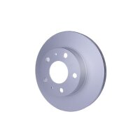 2 Brake Discs internally ventilated Ø 80 mm 24 mm HELLA for FIAT DUCATO