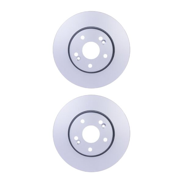 2 Bremsscheiben außenbelüftet Ø 61 mm 24 mm HELLA für u.a. RENAULT LAGUNA