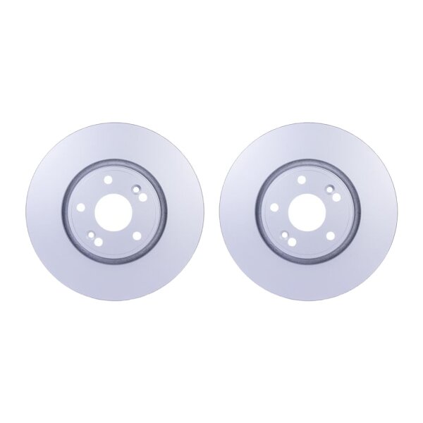 2 Brake Discs externally ventilated Ø 61 mm 26 mm HELLA for RENAULT LAGUNA