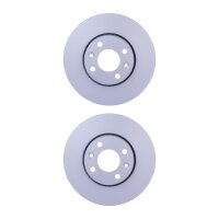 2 Brake Discs externally ventilated Ø 61 mm 22 mm...