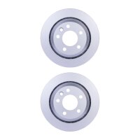 2 Brake Discs externally ventilated Ø 76.1 mm 22...