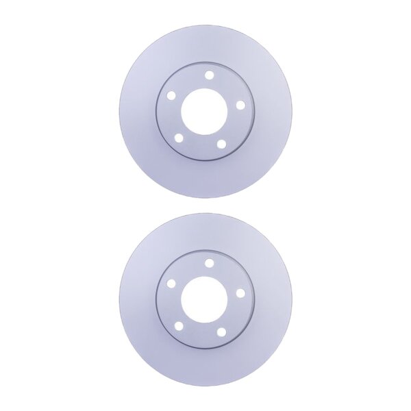 2 Bremsscheiben innenbelüftet Ø 72 mm 25 mm HELLA passend für u.a. MAZDA 3