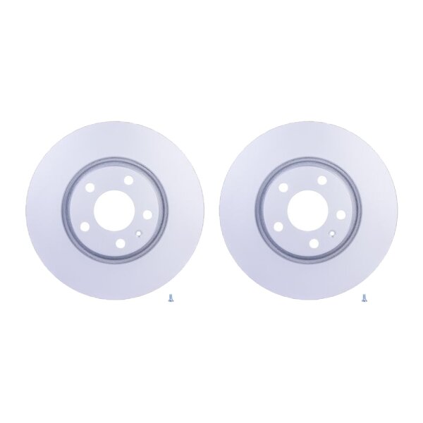 2 Bremsscheiben außenbelüftet Ø 68 mm 24,9 mm HELLA passend für u.a. AUDI A6