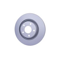 2 Brake Discs externally ventilated Ø 68 mm 22 mm HELLA for e.g. AUDI A4