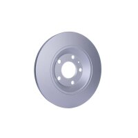 2 Brake Discs externally ventilated Ø 68 mm 22 mm HELLA for e.g. AUDI A4