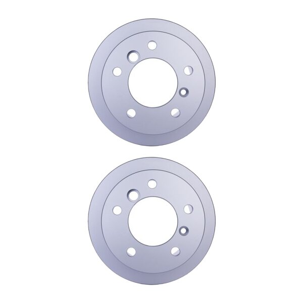2 Brake Discs full Ø 85 mm 12 mm HELLA suitable for e.g. PUCH G-MODEL