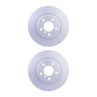 2 Brake Discs internally ventilated Ø 75 mm 25 mm...