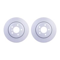 2 Brake Discs externally ventilated Ø 75 mm 20 mm...