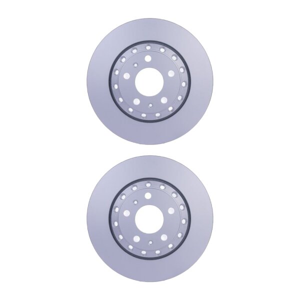 2 Bremsscheiben außenbelüftet Ø 68 mm 22 mm HELLA passend für u.a. AUDI A8