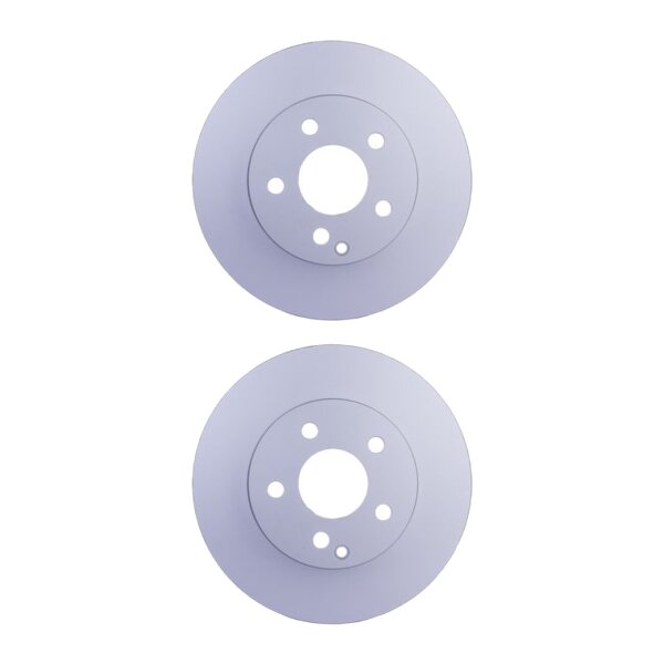 2 Brake Discs internally ventilated Ø 67 mm 25 mm HELLA for e.g. MB C-CLASS