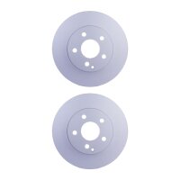 2 Brake Discs internally ventilated Ø 67 mm 25 mm...