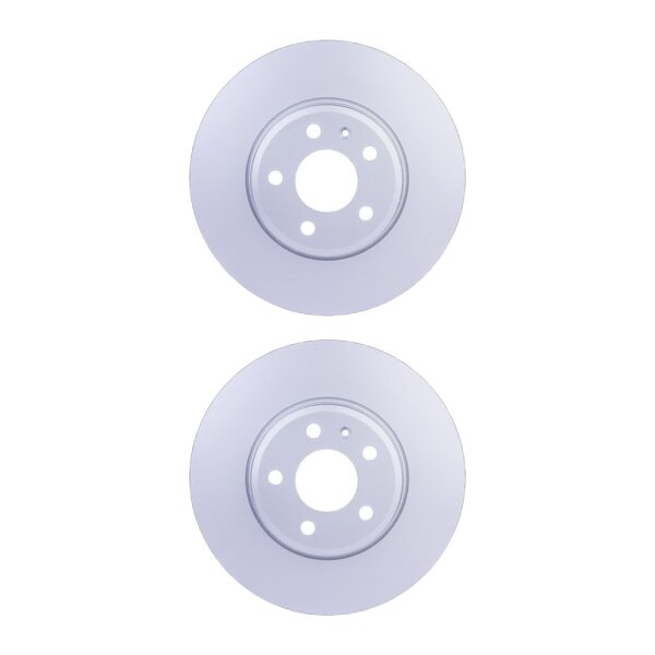 2 Bremsscheiben innenbelüftet Ø 68 mm 24,9 mm HELLA passend für u.a. AUDI A5