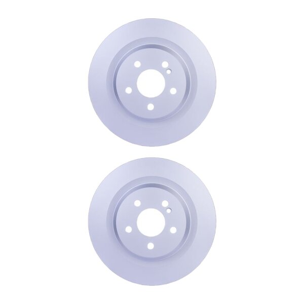 2 Brake Discs internally ventilated Ø 67 mm 24 mm HELLA for e.g. MB S-CLASS