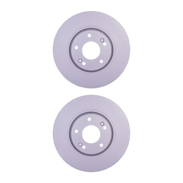 2 Brake Discs internally ventilated Ø 69 mm 28 mm HELLA for e.g. HYUNDAI i30