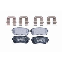 Brake pad set, rear brake disc HELLA PAGID for KIA