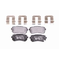 Brake pad set, rear brake disc HELLA PAGID for KIA