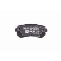 Brake pad set, rear brake disc HELLA PAGID for KIA