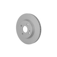 2 Brake Discs internally ventilated Ø 55 mm 23 mm HELLA for e.g. MAZDA 2