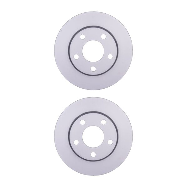 2 Bremsscheiben außenbelüftet Ø 68 mm 22 mm HELLA passend für u.a. AUDI A4