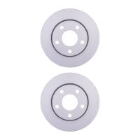 2 Brake Discs externally ventilated Ø 68 mm 22 mm...