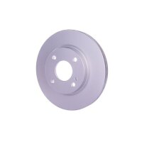 2 Brake Discs internally ventilated Ø 63.5 mm 23 mm HELLA for FORD FIESTA