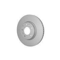 2 Brake Discs internally ventilated Ø 72 mm 25 mm HELLA for e.g. MAZDA 6