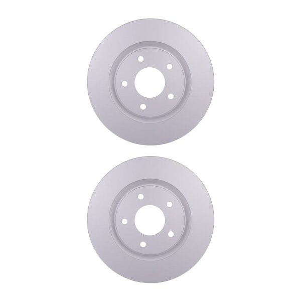 2 Brake Discs internally ventilated Ø 69 mm 26 mm HELLA for e.g. MITSUBISHI ASX