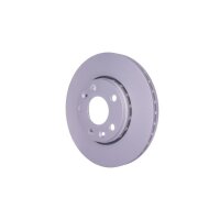 2 Brake Discs externally ventilated Ø 68 mm 24 mm HELLA for DACIA DUSTER