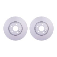 2 Brake Discs internally ventilated Ø 63.6 mm 28...