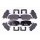 Brake pad set, front brake disc HELLA PAGID for KIA