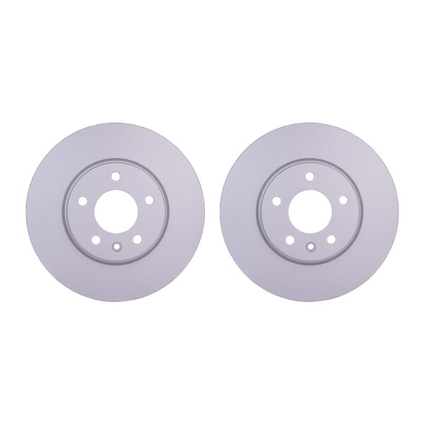 2 Brake Discs internally ventilated Ø 70.7 mm 26 mm HELLA for e.g. OPEL ASTRA