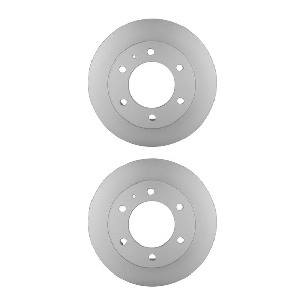 2 Brake Discs internally ventilated Ø 98 mm 28 mm HELLA for FORD RANGER