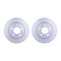 2 Brake Discs internally ventilated Ø 76 mm 28 mm...