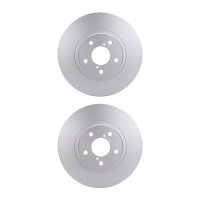 2 Brake Discs internally ventilated Ø 58 mm 24 mm...