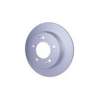 2 Brake Discs full Ø 76 mm 10 mm HELLA suitable for e.g. KIA CEED