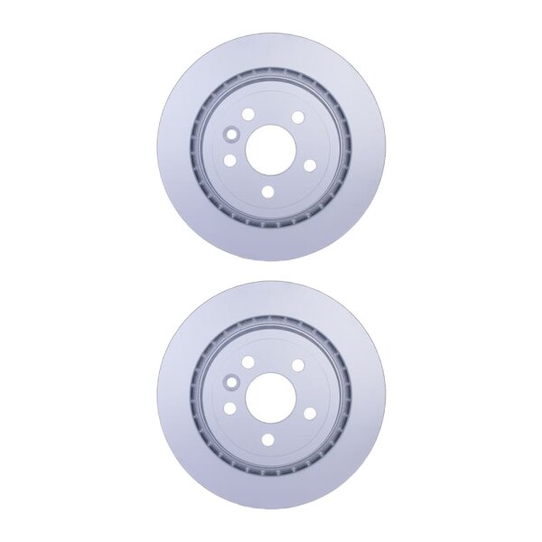 2 Brake Discs externally ventilated Ø 63.6 mm 22 mm HELLA for VOLVO V60