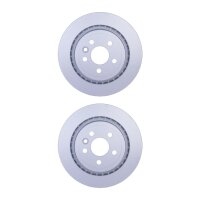 2 Brake Discs externally ventilated Ø 63.6 mm 22...