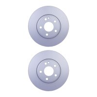 2 Brake Discs externally ventilated Ø 61 mm 24 mm...