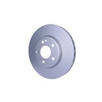 2 Brake Discs externally ventilated Ø 61 mm 24 mm HELLA for RENAULT CLIO