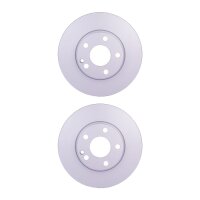 2 Brake Discs internally ventilated Ø 67 mm 25 mm...