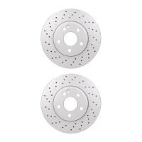 2 Brake Discs internally ventilated Ø 67 mm 28 mm...