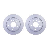 2 Brake Discs full Ø 75 mm 11 mm HELLA suitable...