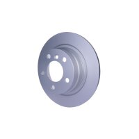 2 Brake Discs full Ø 75 mm 11 mm HELLA suitable for e.g. BMW 1 Series